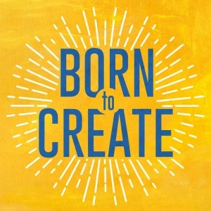 Jennifer Harshman appeared on Born To Create Podcast image of logo