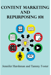 What is a lead magnet? This is the cover of an ebook lead magnet: Content Marketing and Repurposing 101.