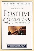 Cover of Positive Quotations, one of 3 recommended books on quotations